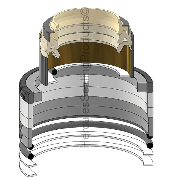 Volvo 14589124 Kit de Sellos