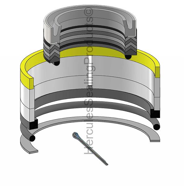 Volvo 2516065 Kit de sellos