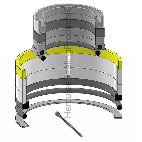 Volvo 2516073 Kit de sellos