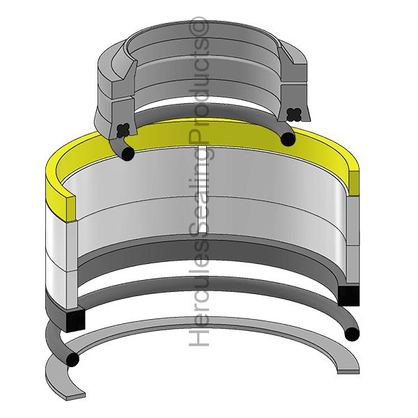 Volvo 2516090 Kit de sellos
