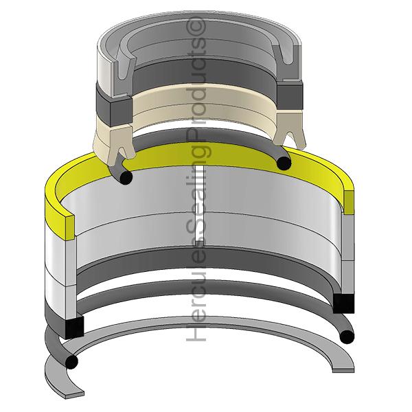 Volvo 2516094 Kit de sellos