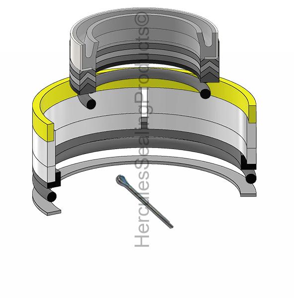 Volvo 2516155 Kit de sellos