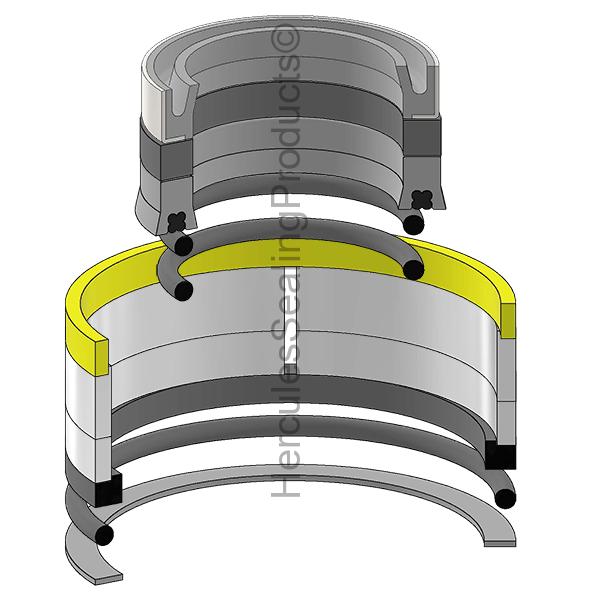 Volvo 2516187 Kit de sellos