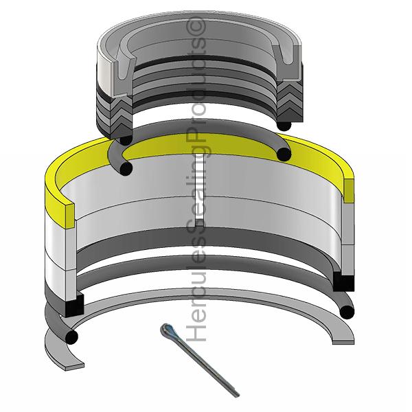 Volvo 2516242 Kit de sellos