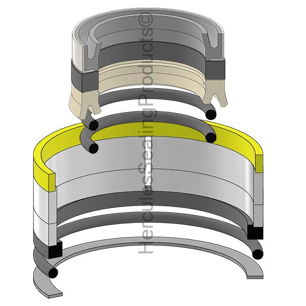 Volvo 2530107 Kit de sellos