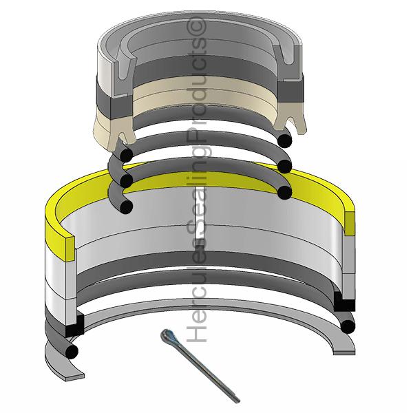 Volvo 2530108 Kit de sellos