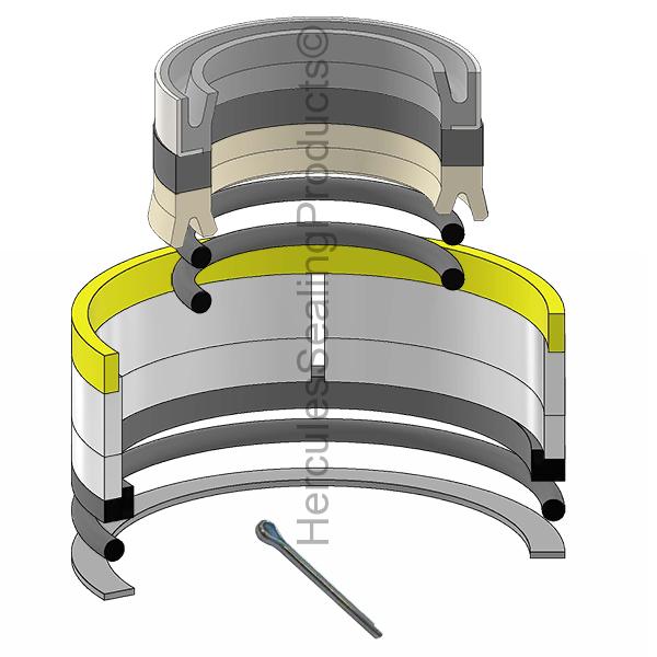 Volvo 2538181 Kit de sellos