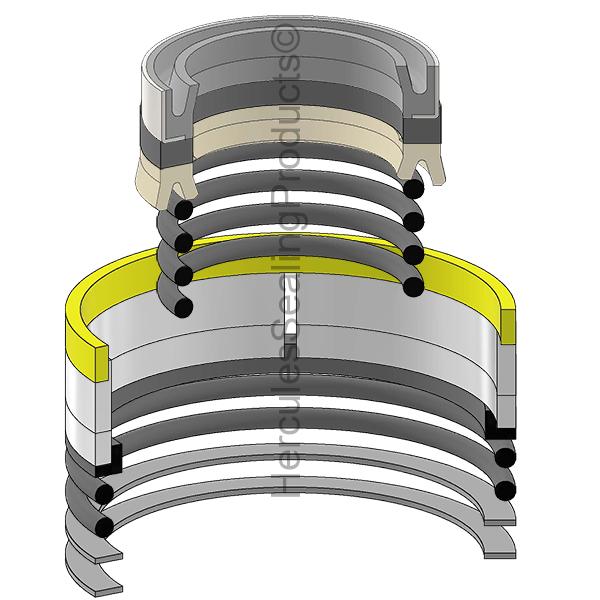 Volvo 2538182 Kit de sellos
