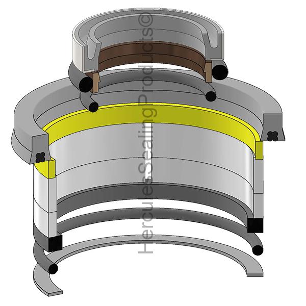 Volvo 2538184 Kit de sellos