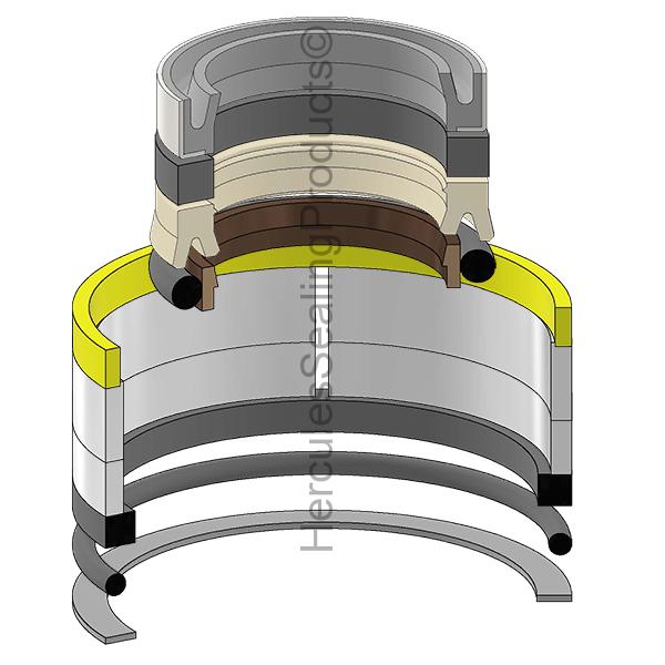 Volvo 2538186 Kit de sellos