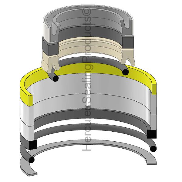 Volvo 2538187 Kit de sellos