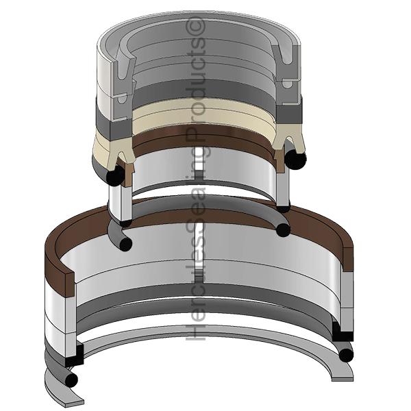 Volvo 2542574 Kit de sellos