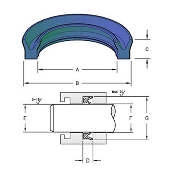 Volvo 4784044-2 Seal Kit