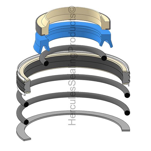 Volvo 6630560 Kit de sellos