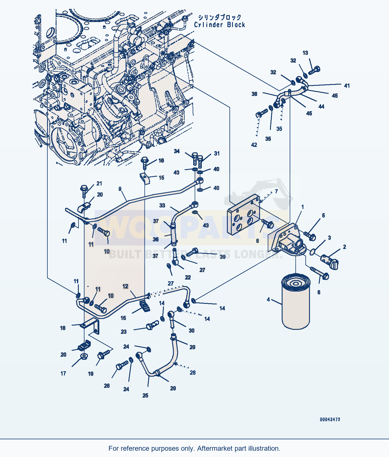Komatsu PC1250-8 Corrosion Resistor (#511700-) parts diagram