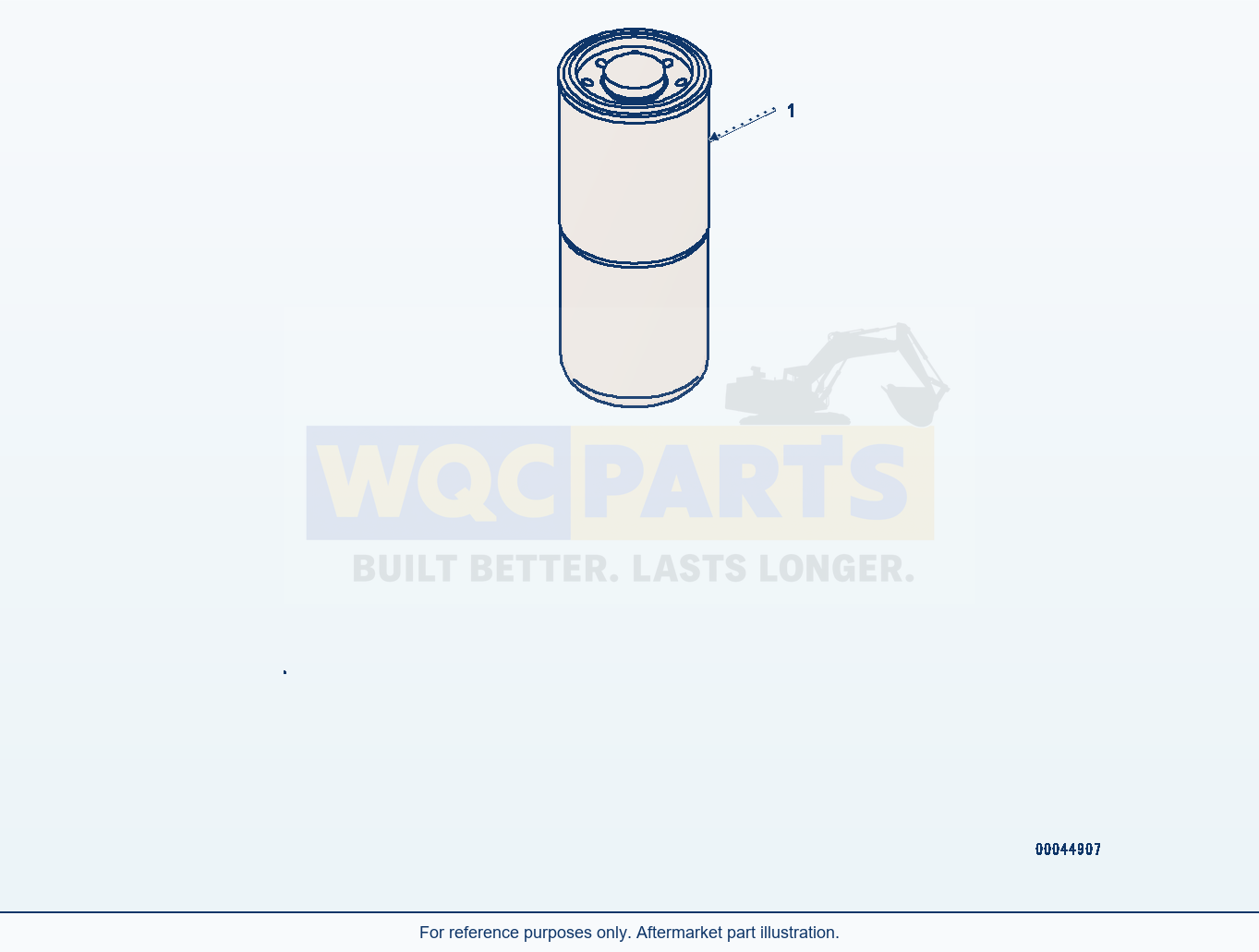 Komatsu PC1250-8 Fuel Filter Cartridge, Service Only (#512373-) parts diagram