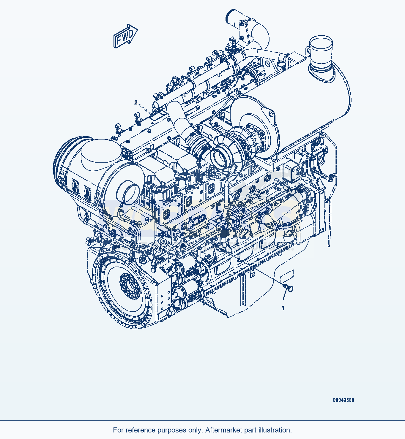 Komatsu PC1250-8 Name Plate And Caution Plate (#511700-) parts diagram