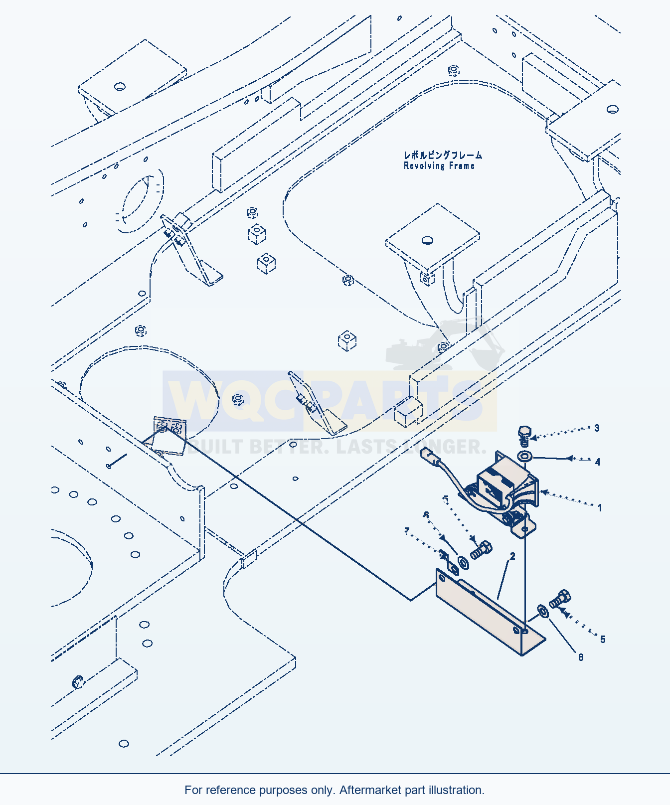 Komatsu PC200-8 Travel Alarm (#350001-) parts diagram