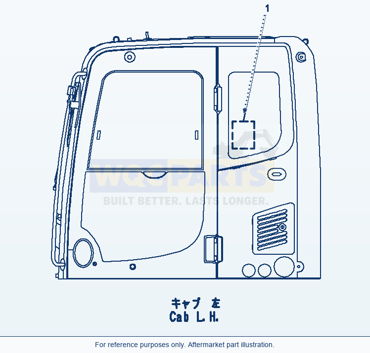 Komatsu PC220LC-8 Lifting Capacity Chart parts diagram