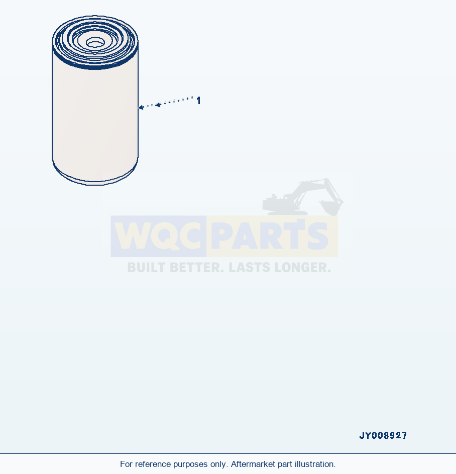Komatsu PC270LC-8 Fuel Filter Cartridge (#26543849-) parts diagram