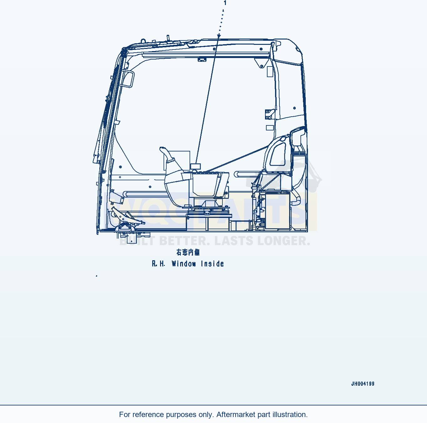Komatsu PC270LC-8 Komtrax Plate (#30137-) parts diagram
