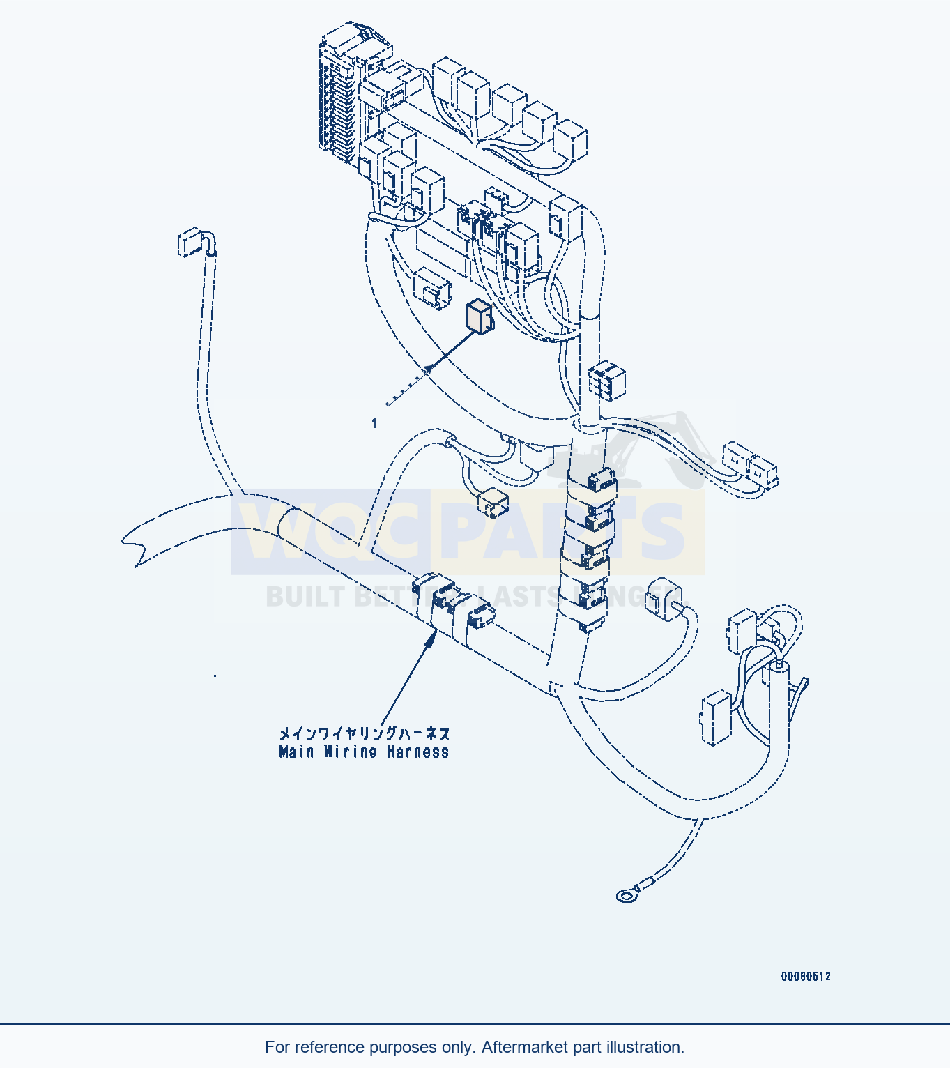 Komatsu PC350-8 Switch (#60001-) parts diagram