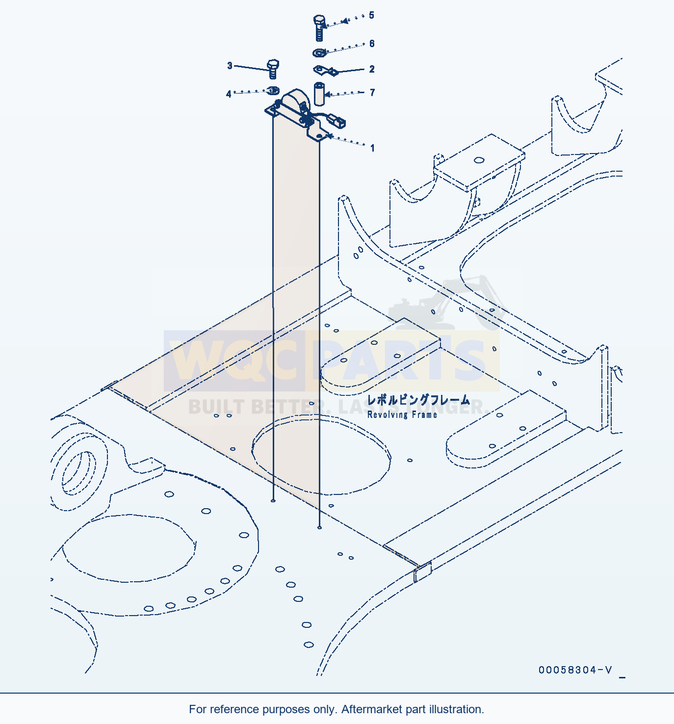 Komatsu PC350LC-8 Travel Alarm (#60001-) parts diagram