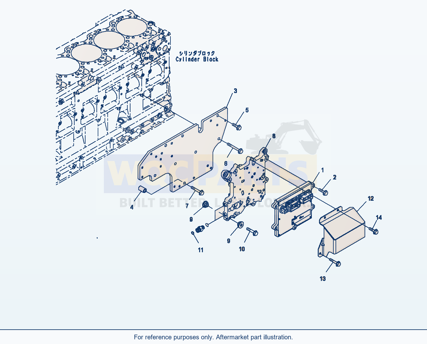 Komatsu PC400-8 Fuel Injection Controller (#560004-) parts diagram