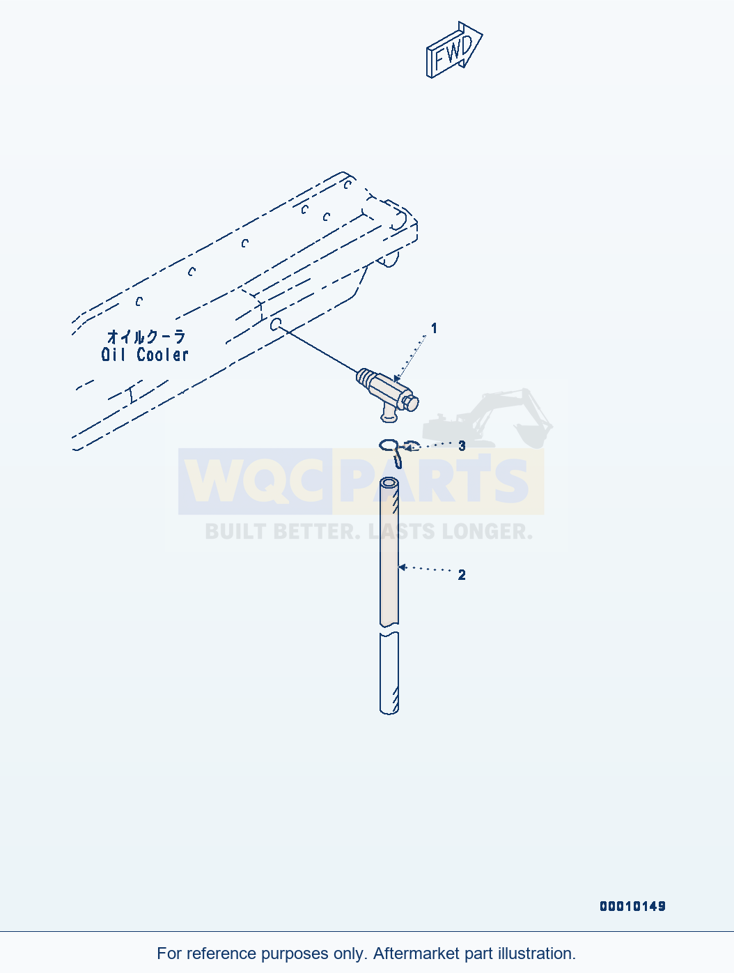 Komatsu PC400LC-8 Water Drain Valve (#660001-) Serial 75001-UP parts diagram