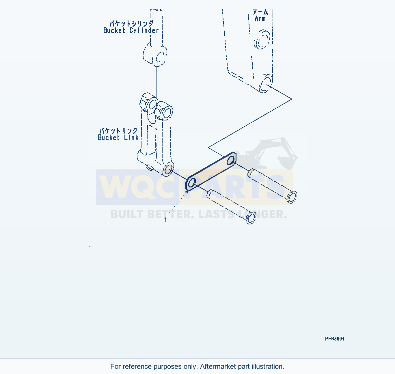 Komatsu PC400LC-8 Shipping Parts (#70001-) parts diagram