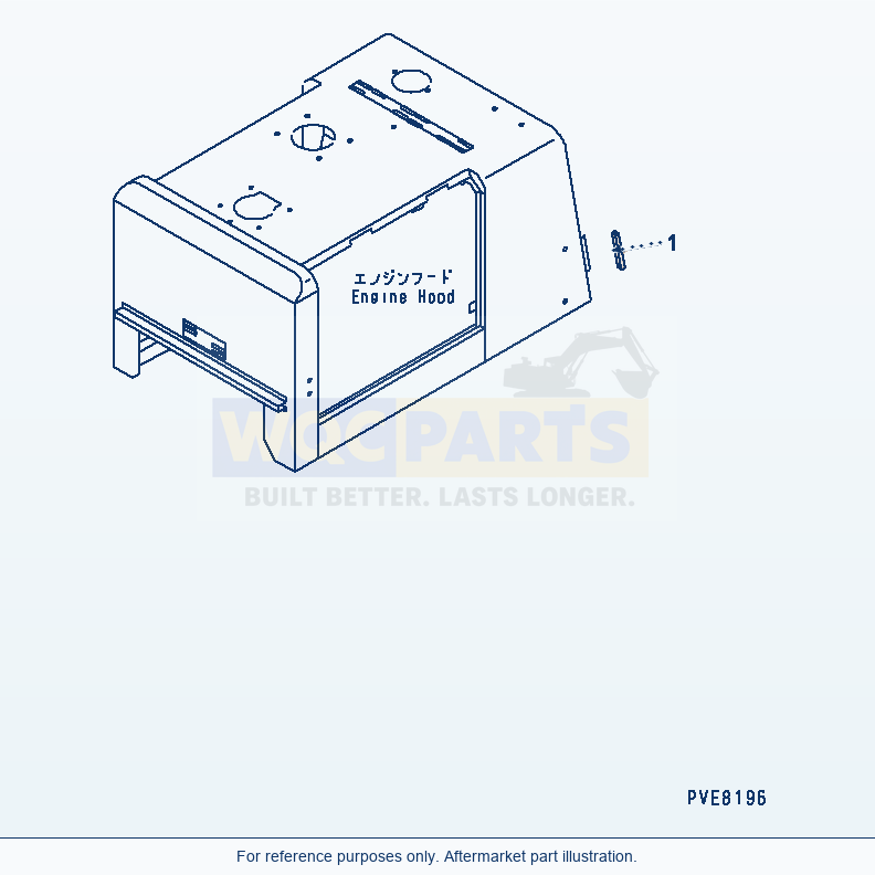 Komatsu WA180-3 Sheet parts diagram