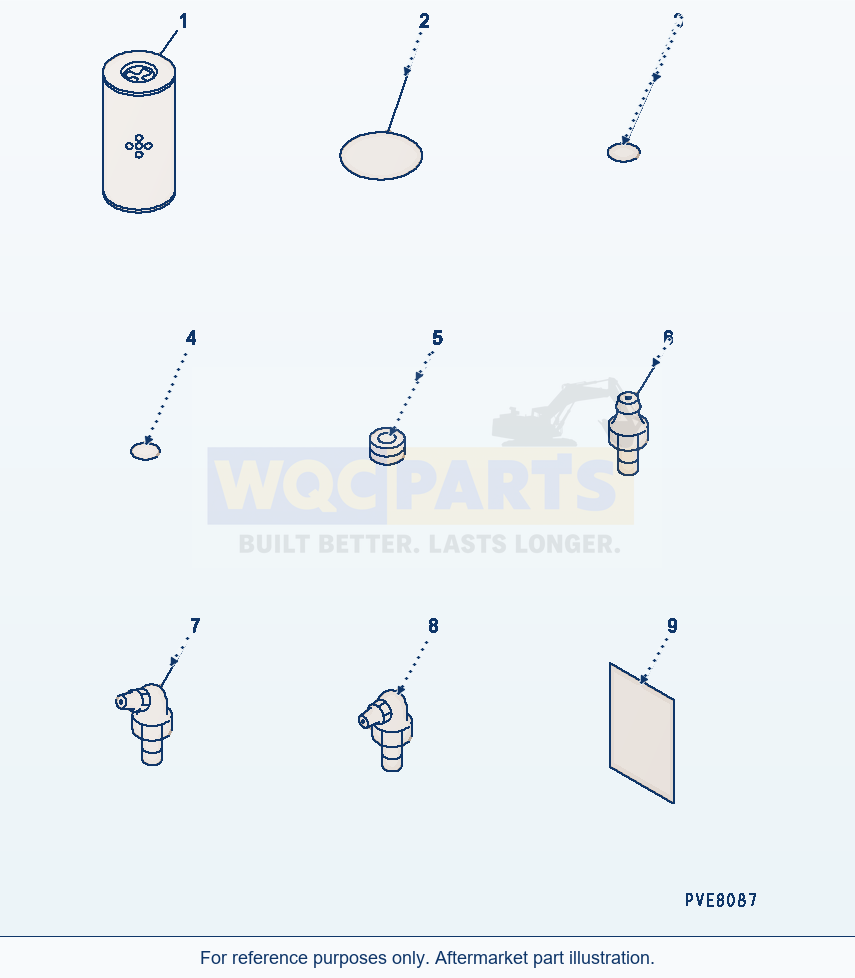 Komatsu WA180PT-3 Spare Parts (German) parts diagram