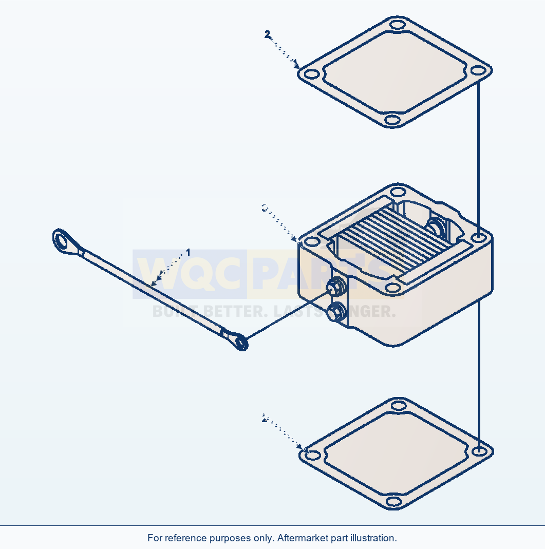 Komatsu WA180PT-3L Air Intake Heater (E1Bg6B.001) parts diagram