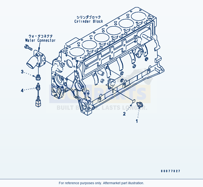 Komatsu WA180PT-3MC Switch And Sensor parts diagram