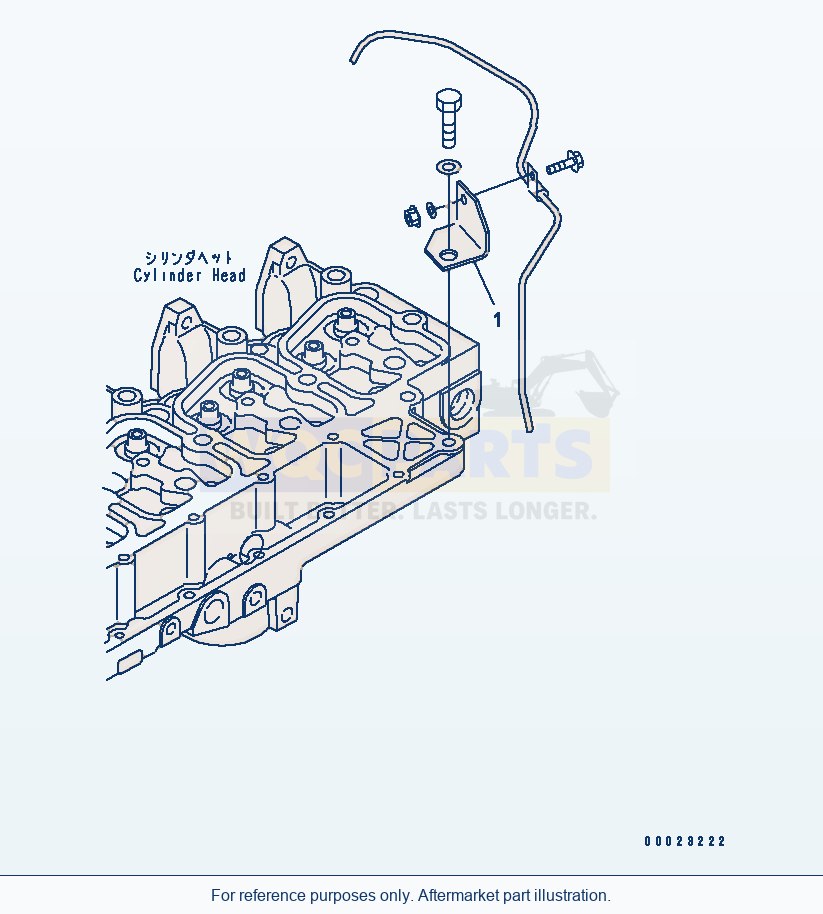 Komatsu WA200-5-SS Fuel Return Related Parts(#26302312-) parts diagram