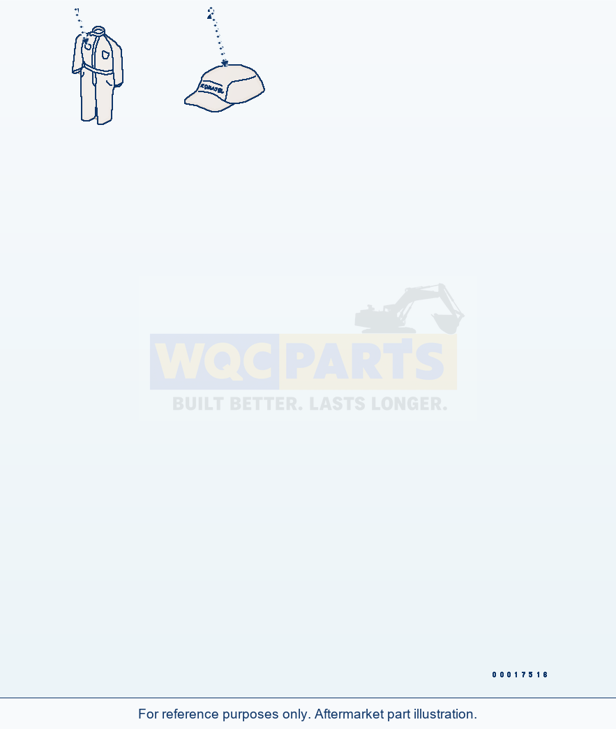 Komatsu WA200-5 Overall And Cap (Except Japan) parts diagram