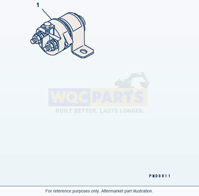 Komatsu WA200-5 Heater Switch(#26302312-) parts diagram