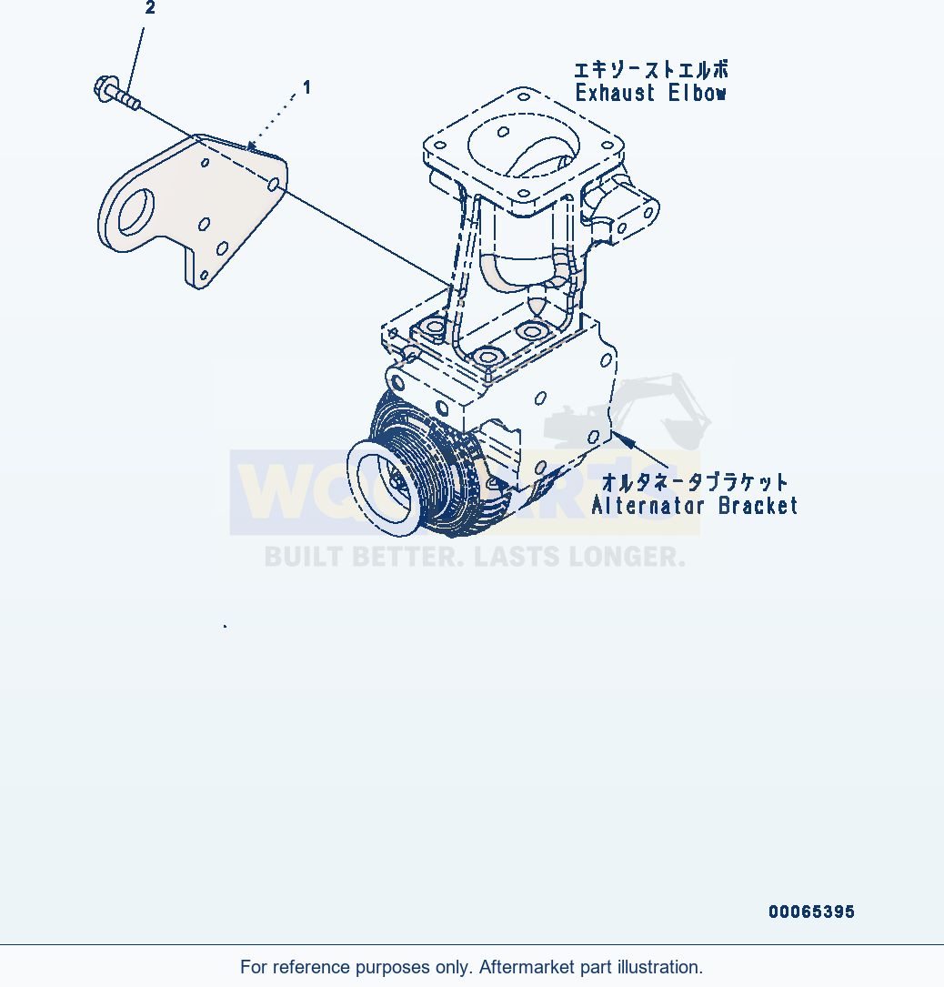 Komatsu WA200-6 Engine Lifting (#26537379-) parts diagram