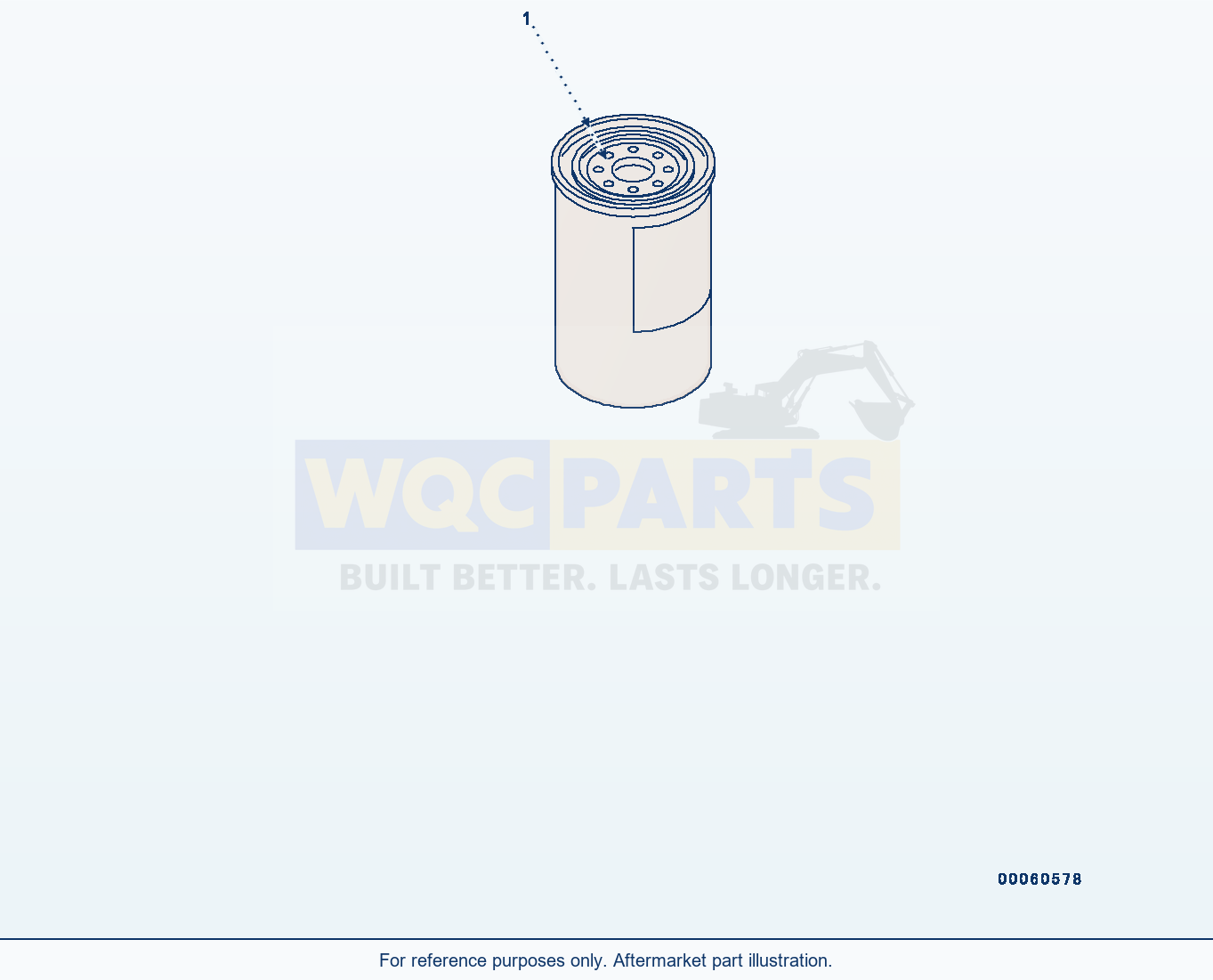 Komatsu WA200-6 Fuel Filter Unit (#26537379-) parts diagram