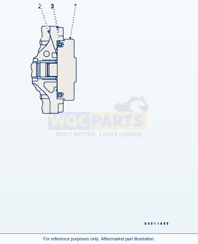 Komatsu WA200PT-5L Hst Pump (Gear Pump) parts diagram