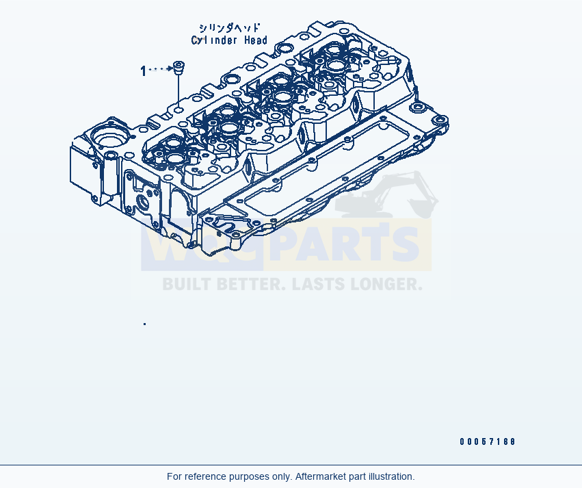 Komatsu WA200PZ-6 Coolant Ventilator Serial 70136 - 70342 parts diagram