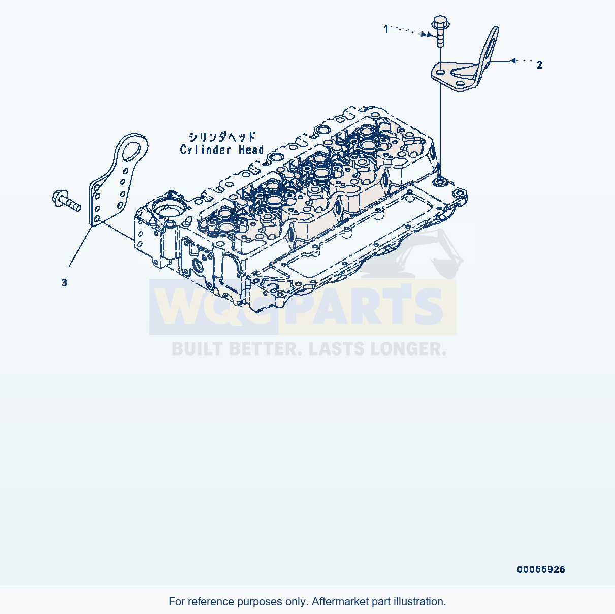 Komatsu WA200PZ-6 Lifting Bracket (Ala00-001001) parts diagram