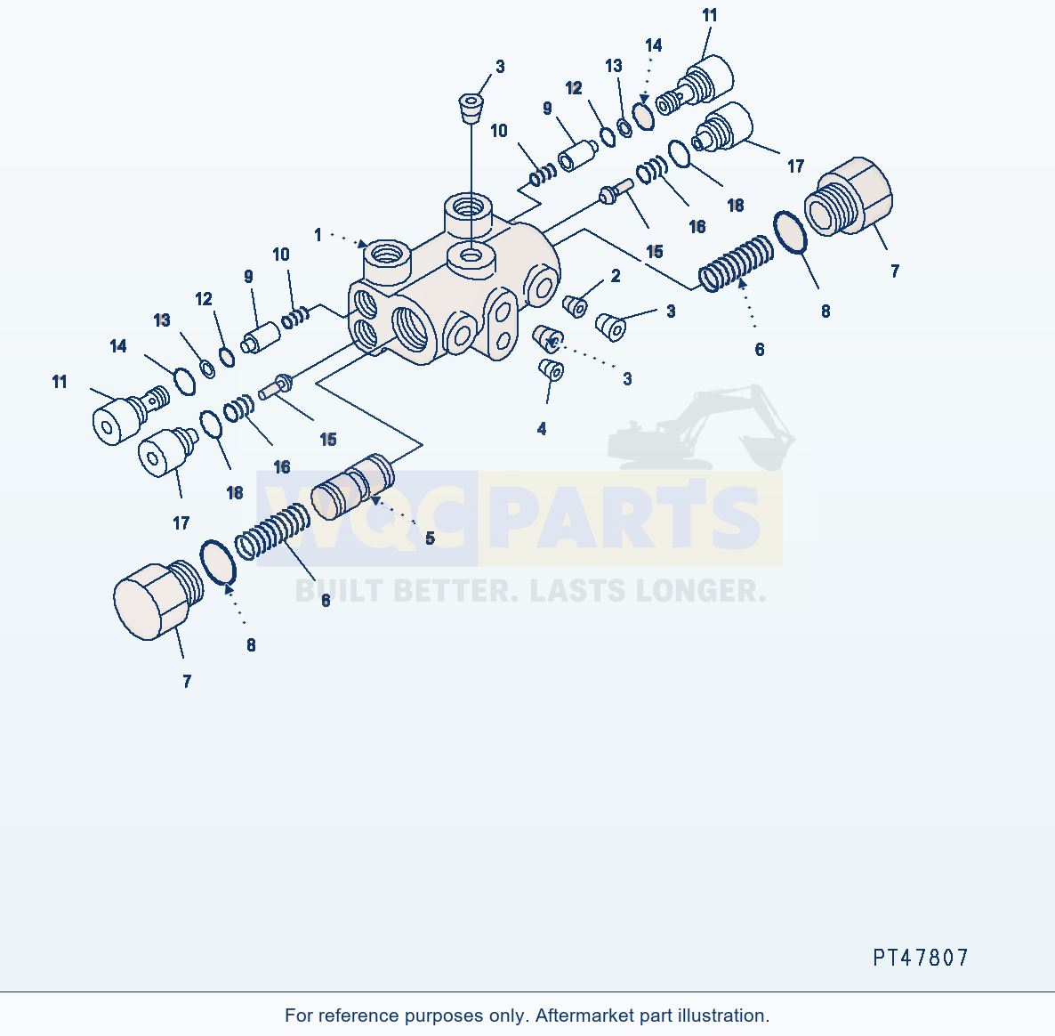 Komatsu WA200PZ-6 Steering Hydraulic Piping (Cushion Valve) parts diagram