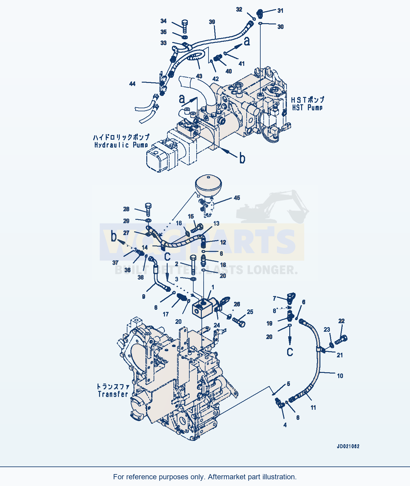 Komatsu WA200PZ-6 Inching Control (#70883-) Serial 70883-UP parts diagram