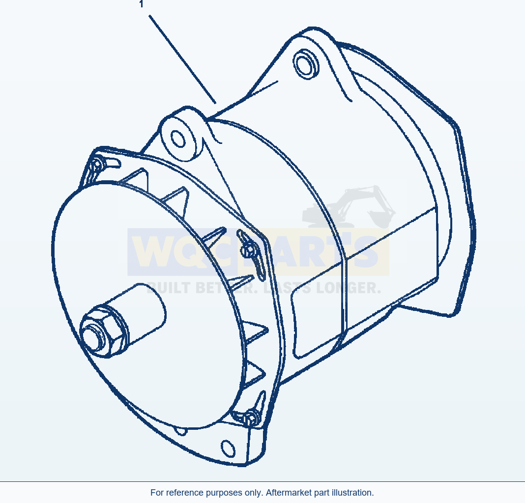 Komatsu WA250-3L Alternator - 50 A - Earlier Version parts diagram