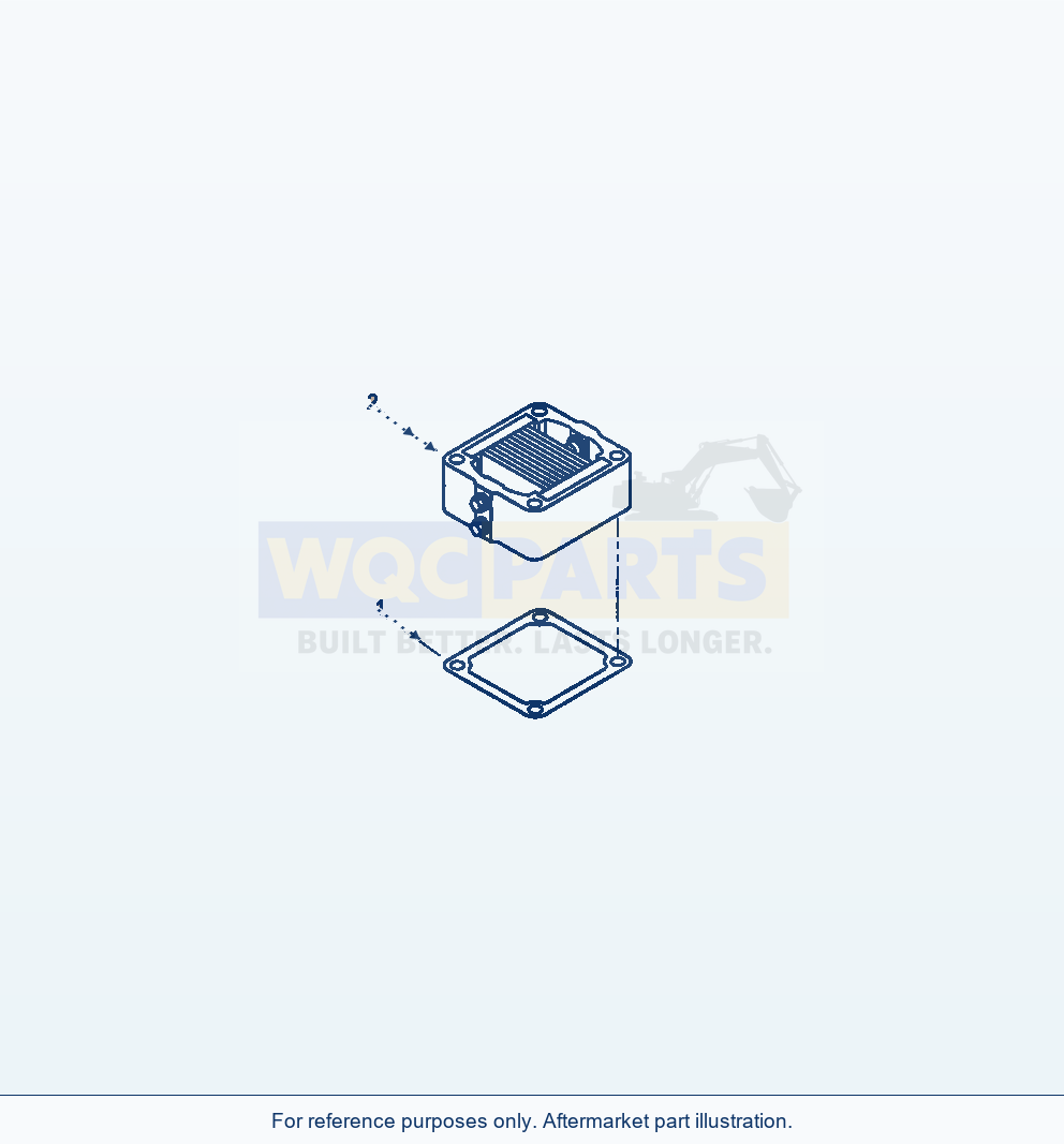 Komatsu WA250-6 Air Intake Heater Serial A76001-UP parts diagram