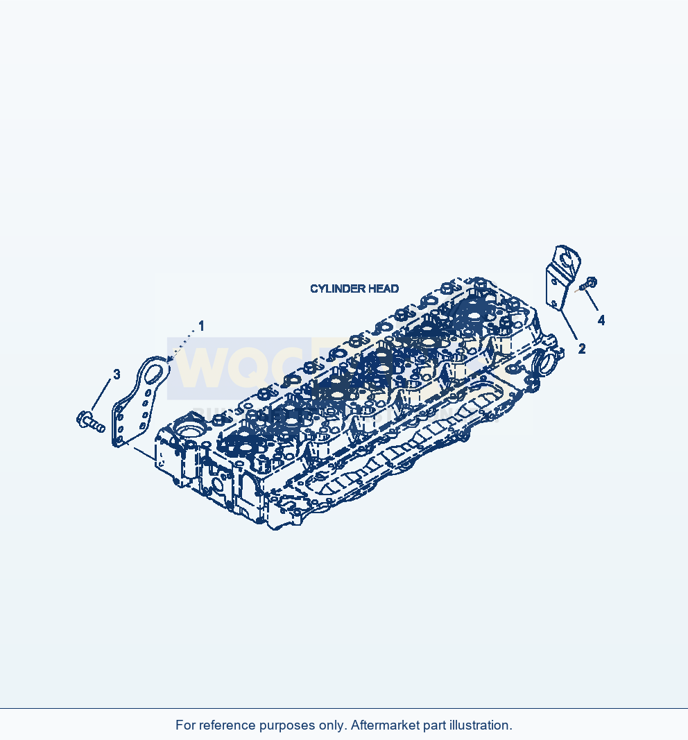 Komatsu WA250-6 Engine Lifting Bracket parts diagram