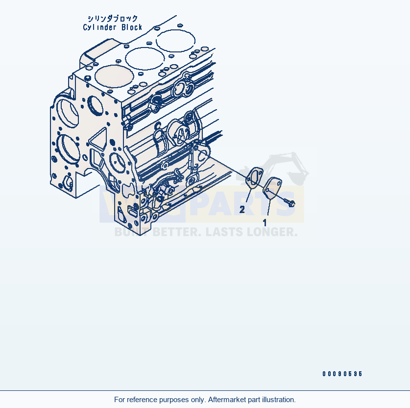 Komatsu WA250-6 Fuel System Related Serial 75001-UP parts diagram