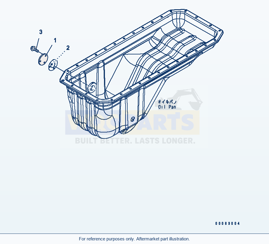 Komatsu WA250-6 Oil Level Sensor(#26506237-) Serial 75001-UP parts diagram
