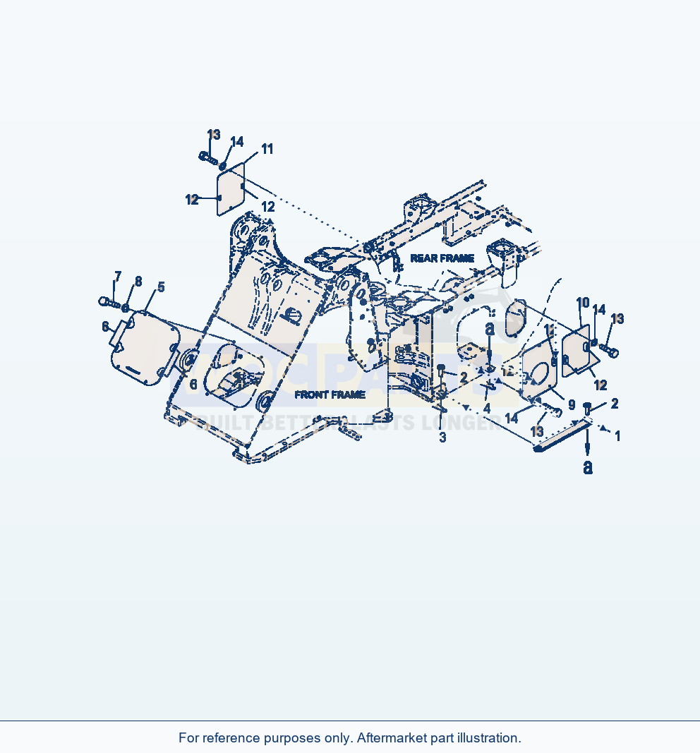 Komatsu WA250-6 Bar Lock And Cover Jrb And 3-Spool Valve parts diagram